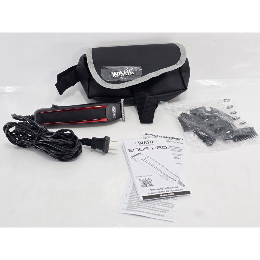 Wahl Edge Pro Bump Free Corded Beard Trimmer for‎ Men  Model 9686-300